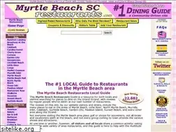 Sites similar to myrtlebeachscrestaurants.com