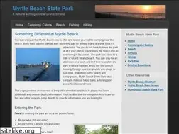 Sites similar to myrtlebeachstatepark.net