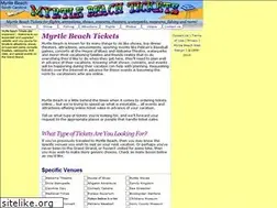 Sites similar to myrtlebeachtickets.com