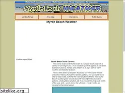 Sites similar to myrtlebeachweather.com