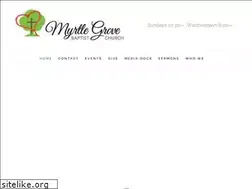 Sites similar to myrtlegrovebaptistchurch.org