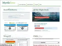 Sites similar to myrtlelime.com