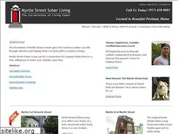 Sites similar to myrtlestreetsoberliving.com