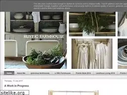 Sites similar to myrusticfarmhouse.blogspot.com