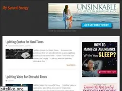 Sites similar to mysacredenergy.com