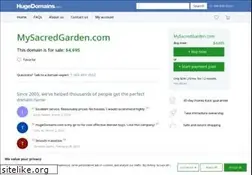 Sites similar to mysacredgarden.com