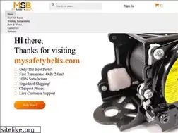 Sites similar to mysafetybelts.com