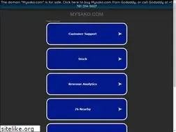Sites similar to mysako.com
