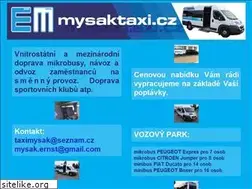 Sites similar to mysaktaxi.cz