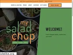 Sites similar to mysaladchop.com