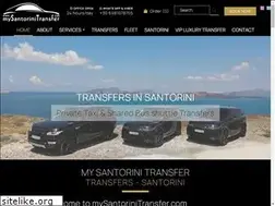 Sites similar to mysantorinitransfer.com