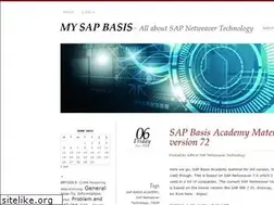 Sites similar to mysapbasis.wordpress.com