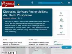Sites similar to myscience.be