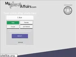Sites similar to mysecretaffairs.com