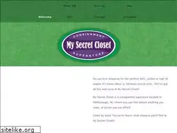 Sites similar to mysecretcloset.com