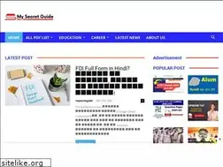 Sites similar to mysecretguide.com