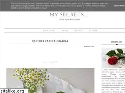 Sites similar to mysecretshobby.blogspot.com