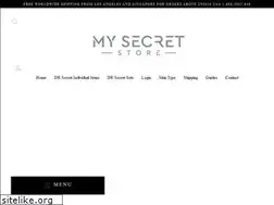 Sites similar to mysecretstore.com