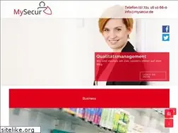 Sites similar to mysecur.de