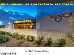 Sites similar to myselfstoragespace.com
