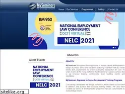 Sites similar to myseminars.com.my