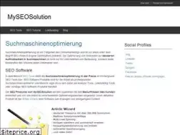 Sites similar to myseosolution.de
