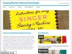 Sites similar to mysewingmachinemanual.com