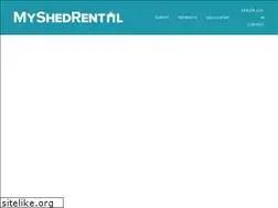 Sites similar to myshedrental.com