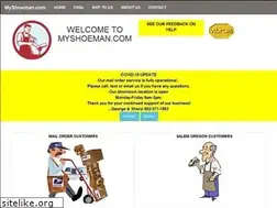 Sites similar to myshoeman.com
