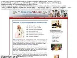 Sites similar to myshoppingjobs.com