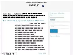 Sites similar to myshort.in