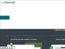 Sites similar to mysidewalk.com