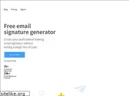 Sites similar to mysigmail.com