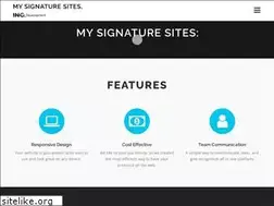 Sites similar to mysignaturesite.com