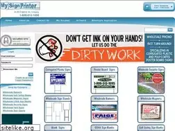 Sites similar to mysignprinter.com