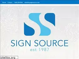 Sites similar to mysignsource.com