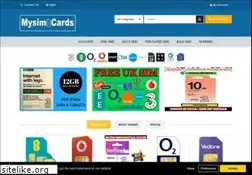 Sites similar to mysimcards.co.uk