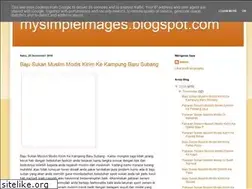 Sites similar to mysimpleimages.blogspot.com