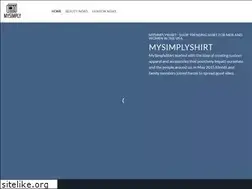 Sites similar to mysimplyshirt.com