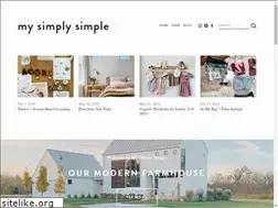 Sites similar to mysimplysimple.com