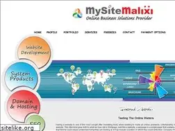 Sites similar to mysitemalixi.com