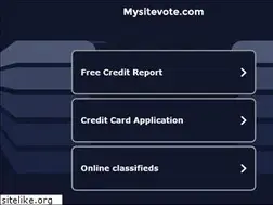 Sites similar to mysitevote.com