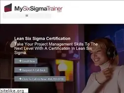Sites similar to mysixsigmatrainer.com