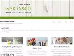 Sites similar to myskinandco.com