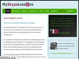 Sites similar to myskypelessons.com
