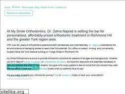 Sites similar to mysmileortho.ca