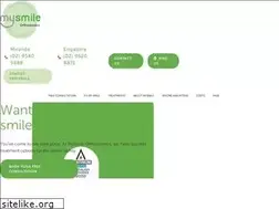 Sites similar to mysmileorthodontics.com.au
