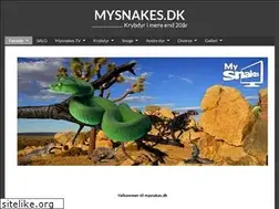 Sites similar to mysnakes.dk