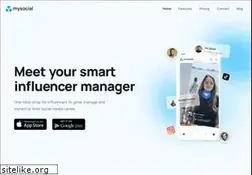 Sites similar to mysocial.io