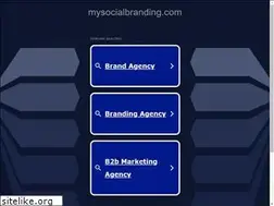 Sites similar to mysocialbranding.com